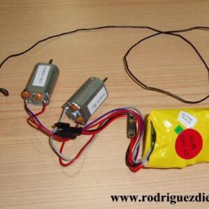 Motor y Circuito Avion Rhodas 27.045Mhz, EVOT RHMOT.045