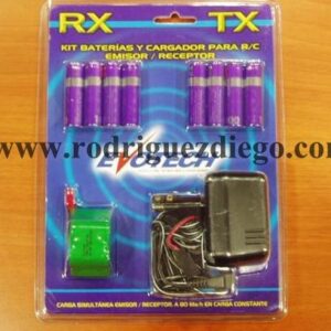 Kit RX-TX Cargador + Baterias, UKAI KIT RX