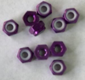 Autoblocante Alu. M4 Purpura (10uni)