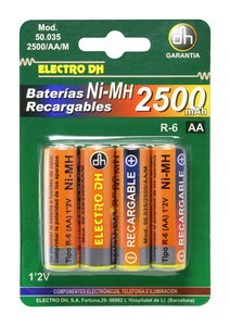Bateria 2500mA. Ni-Mh., dh50035-2500AAM