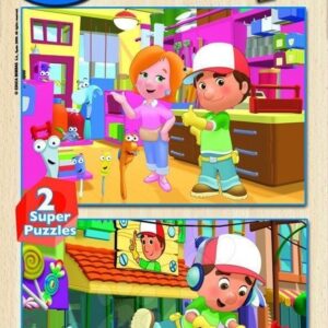 Puzzle doble Manny Manitas Educa14361