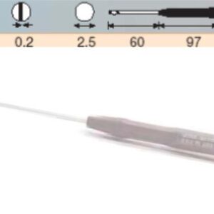 Destornillador precision Plano 0,8x60