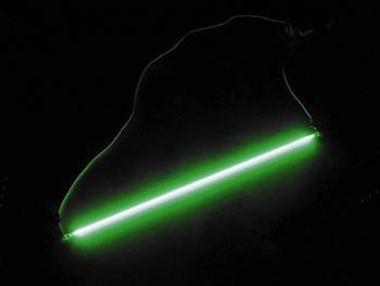 Tubo Fluorescente de catodo frio Verde