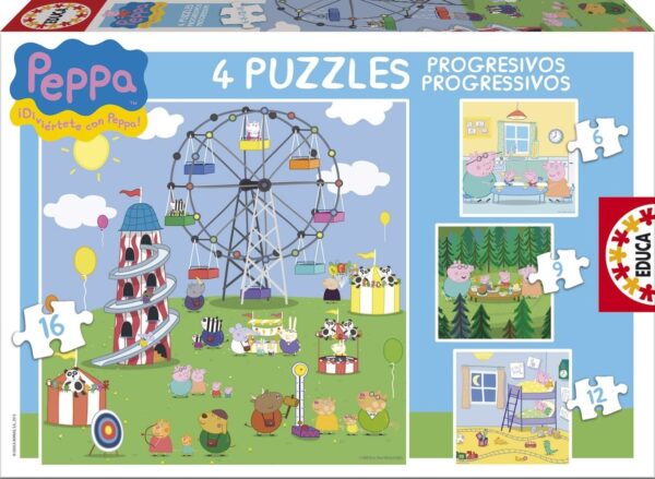 Puzzle Puzzle Peppa Pig Progresivo Educa15623