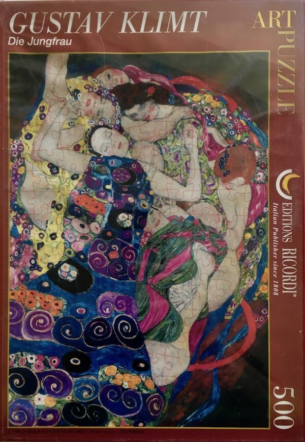 Puzzle 500 piezas Ricordi 2701N09481GLa doncella, de Gustav Klimt
