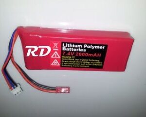 Bateria LiPo 7,4V.2000mA. CY404563