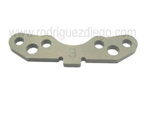 Placa Alum.CNC Tras. Anti Squart 3º. HNX1-S30