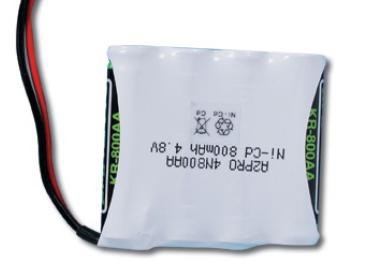 Bateria RX 4.8V.800mA. NI-CD MI541290