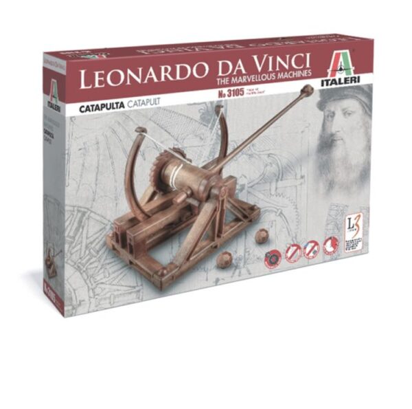 ITALERI 31105, Catapulta de Leonardo da Vinci