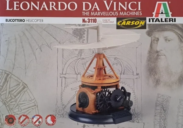ITALERI 3110, Helicóptero  Leonardo Da Vinci
