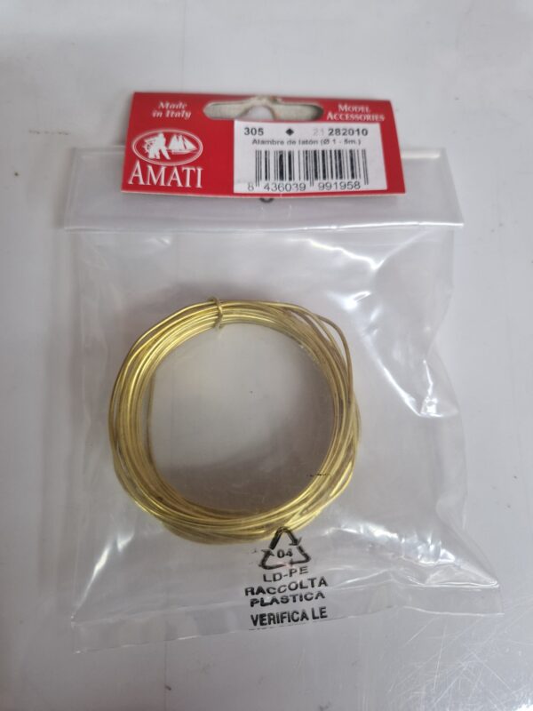 Alambre de Laton de 1 mm