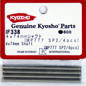 Kyosho IF338, Juego Pasadores de 4x74 mm. MP777 SP2/4 Unidades