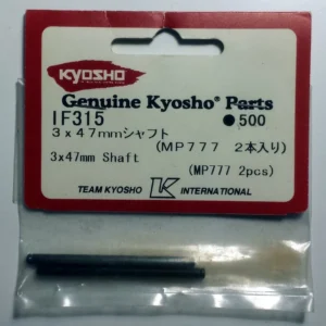 Kyosho-IF315, Ejes 3x47mm. MP777